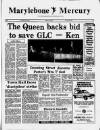 Marylebone Mercury Friday 13 April 1984 Page 1