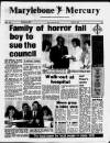 Marylebone Mercury Friday 12 October 1984 Page 1