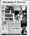 Marylebone Mercury Thursday 17 July 1986 Page 1