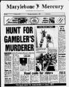 Marylebone Mercury Thursday 06 November 1986 Page 1