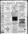 Radnor Express Thursday 26 May 1898 Page 1