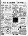 Radnor Express Thursday 02 June 1898 Page 1