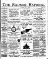 Radnor Express Thursday 14 July 1898 Page 1