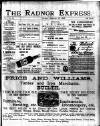 Radnor Express Thursday 22 September 1898 Page 1
