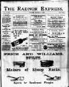 Radnor Express Thursday 03 November 1898 Page 1