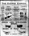 Radnor Express Thursday 10 November 1898 Page 1