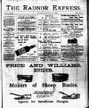 Radnor Express Thursday 17 November 1898 Page 1