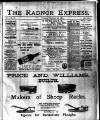 Radnor Express Thursday 29 December 1898 Page 1