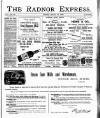 Radnor Express Thursday 19 January 1899 Page 1