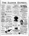 Radnor Express Thursday 09 March 1899 Page 1