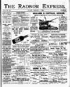 Radnor Express Thursday 07 September 1899 Page 1