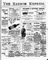 Radnor Express Thursday 02 November 1899 Page 1