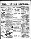 Radnor Express Thursday 22 February 1900 Page 1