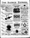 Radnor Express Thursday 10 May 1900 Page 1