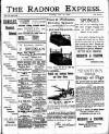 Radnor Express Thursday 14 June 1900 Page 1