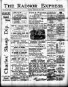 Radnor Express Thursday 20 September 1900 Page 1