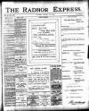 Radnor Express Thursday 10 January 1901 Page 1
