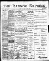 Radnor Express Thursday 17 January 1901 Page 1