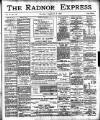 Radnor Express Thursday 05 September 1901 Page 1