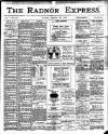 Radnor Express Thursday 25 December 1902 Page 1