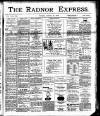 Radnor Express Thursday 15 January 1903 Page 1