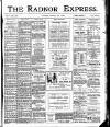 Radnor Express Thursday 29 January 1903 Page 1