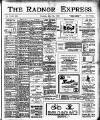 Radnor Express Thursday 28 May 1903 Page 1