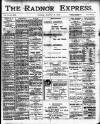 Radnor Express Thursday 03 December 1903 Page 1