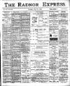 Radnor Express Thursday 20 July 1905 Page 1