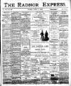 Radnor Express Thursday 05 October 1905 Page 1