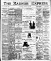 Radnor Express Thursday 02 November 1905 Page 1