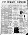 Radnor Express Thursday 23 January 1908 Page 1