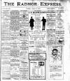Radnor Express Thursday 06 January 1910 Page 1