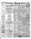 Strabane Weekly News Saturday 24 October 1908 Page 1