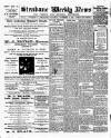 Strabane Weekly News Saturday 07 November 1908 Page 1