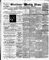 Strabane Weekly News Saturday 28 November 1908 Page 1