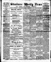 Strabane Weekly News Saturday 26 December 1908 Page 1