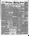 Strabane Weekly News Saturday 26 June 1909 Page 1