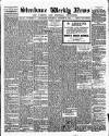 Strabane Weekly News Saturday 23 October 1909 Page 1