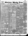 Strabane Weekly News Saturday 23 September 1911 Page 1