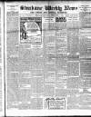 Strabane Weekly News Saturday 15 February 1913 Page 1