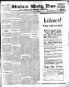 Strabane Weekly News Saturday 13 November 1915 Page 1
