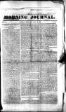 Morning Journal (Kingston) Friday 19 April 1839 Page 1
