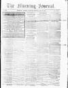 Morning Journal (Kingston) Wednesday 23 June 1869 Page 1