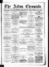 Birmingham & Aston Chronicle Saturday 29 September 1877 Page 1