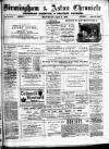 Birmingham & Aston Chronicle Saturday 09 April 1881 Page 1