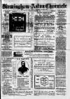 Birmingham & Aston Chronicle Saturday 09 December 1882 Page 1