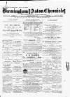 Birmingham & Aston Chronicle Saturday 02 January 1886 Page 1