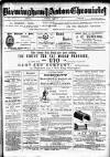 Birmingham & Aston Chronicle Saturday 03 September 1887 Page 1