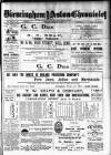 Birmingham & Aston Chronicle Saturday 08 September 1888 Page 1